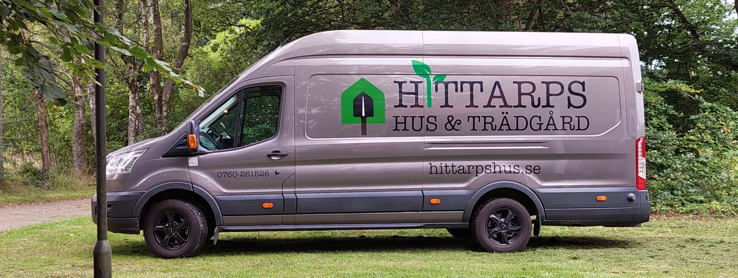 Hittarps hus och trädgård